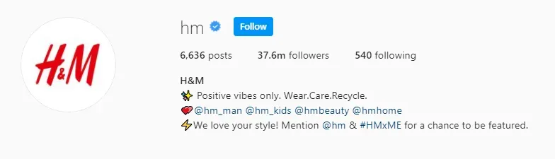 H-M-Instagram