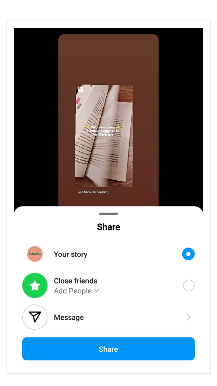 How To Repost An Instagram Reel To Stories