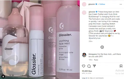 Glossier-UGC