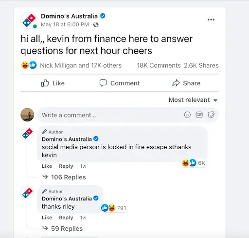 Domino-customer-support