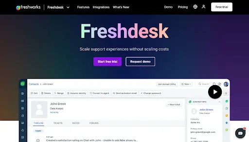 Freshdesk-home