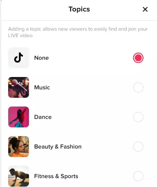 Live-topics