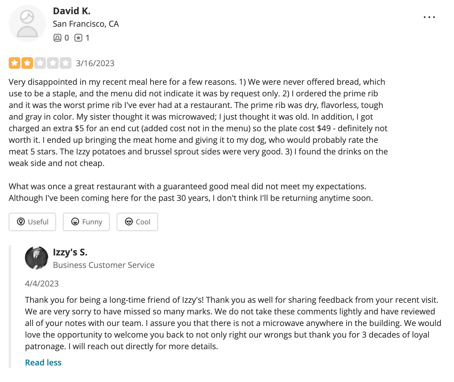 Don't Ignore Negative Reviews