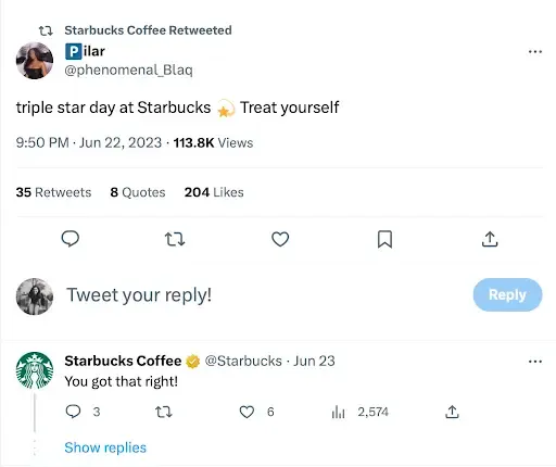 Starbucks-tweet