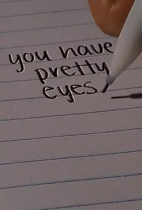 writing-on-paper-tiktok-video