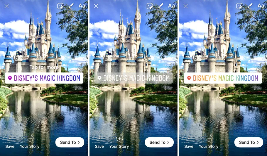 Instagram Story Location Stickers