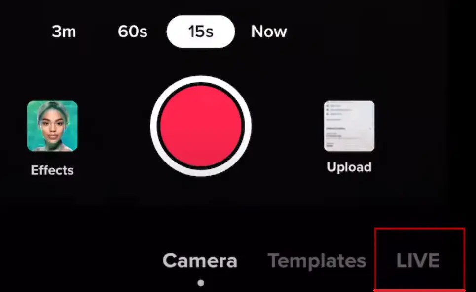 swipe-and-choose-the-live-option
