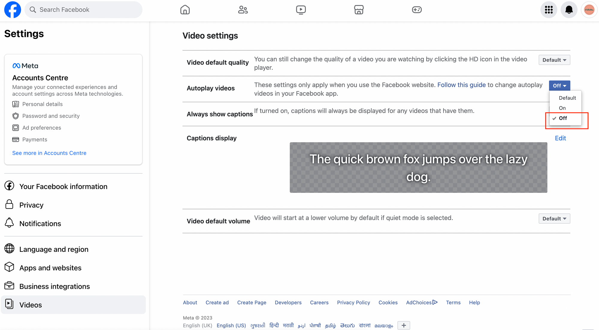 How To Stop Seeing Reels On The Facebook Website Step 5
