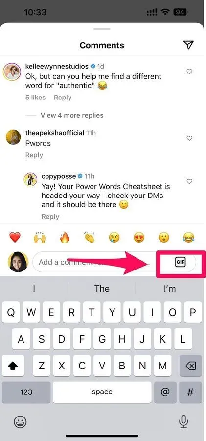 Click on GIF