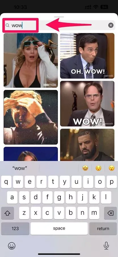 choose one from suggestions