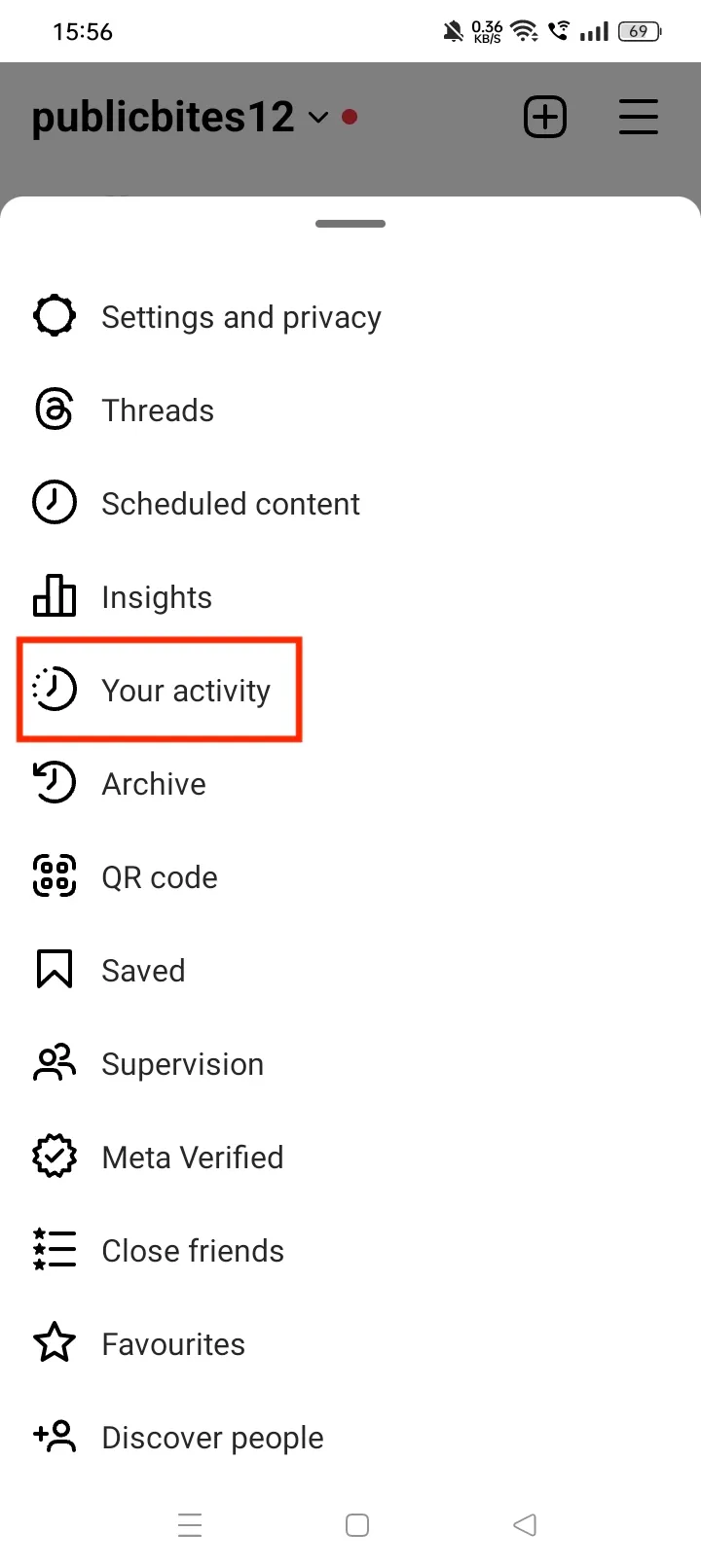 How To See Posts You Liked On Instagram Step 3