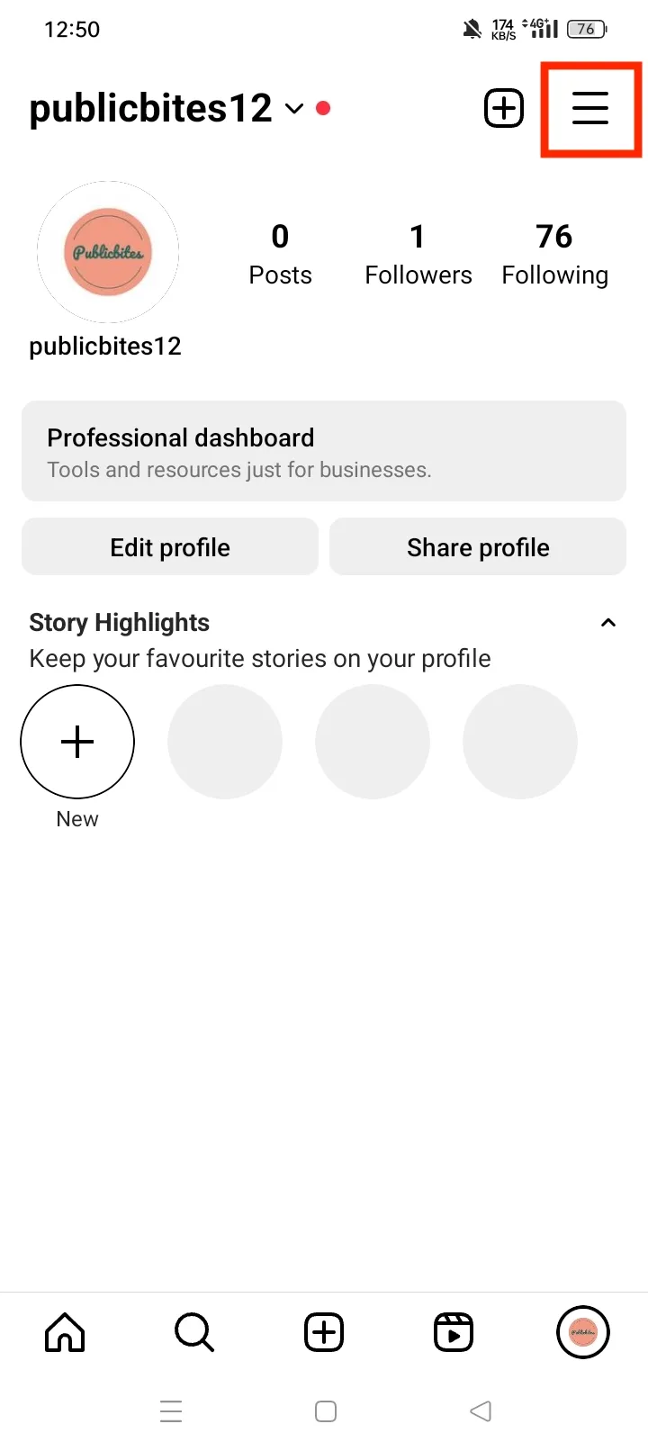 How To Delete All Instagram Comments: On Mobile Step 1
