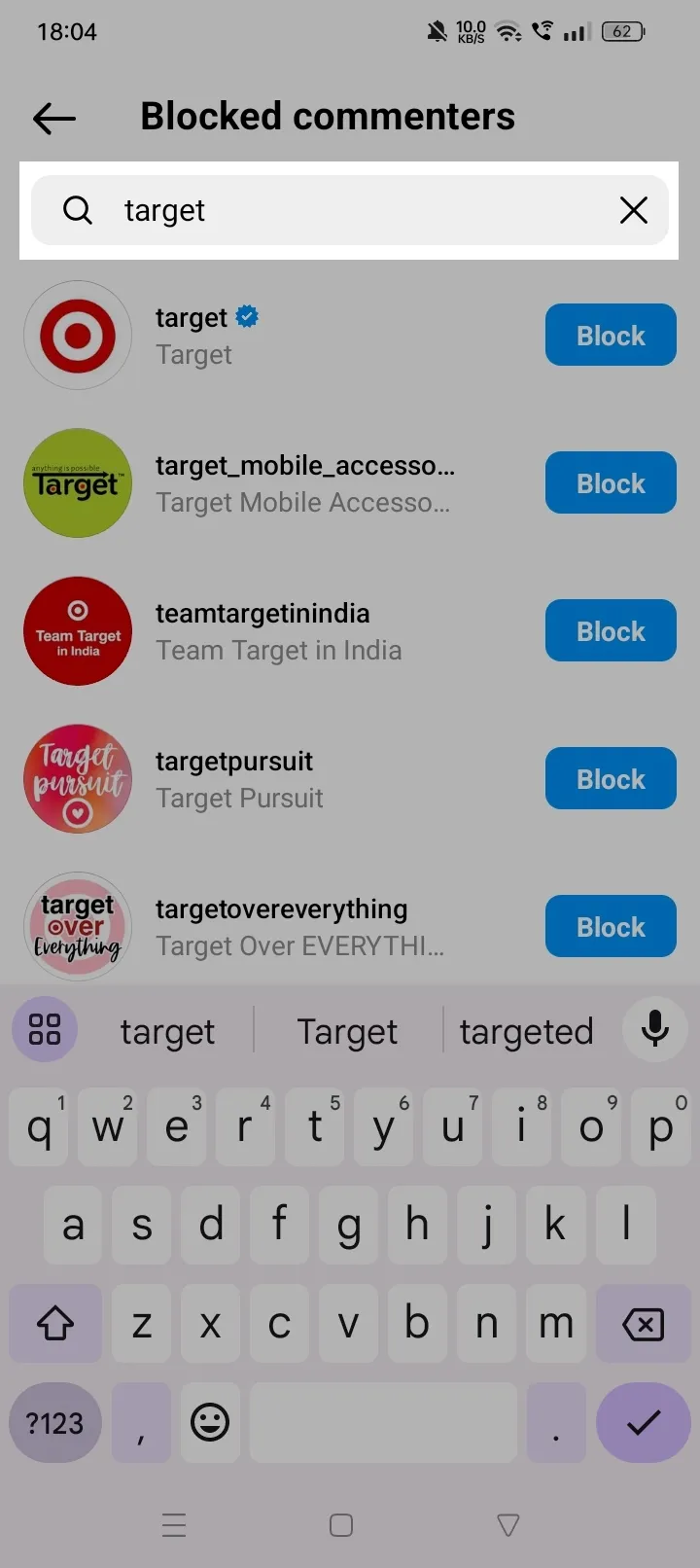 How To Mute Someone’s Comment On Instagram Step 5