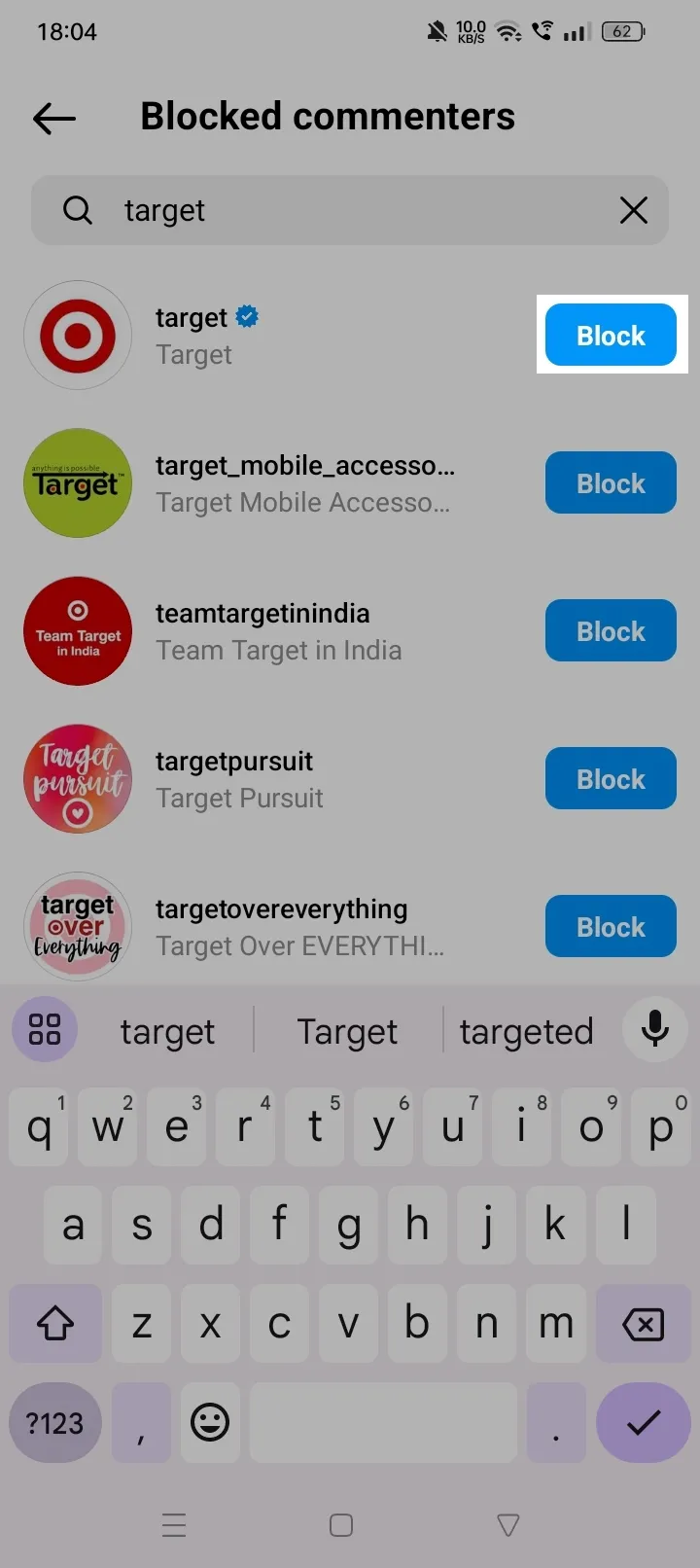 How To Mute Someone’s Comment On Instagram Step 6