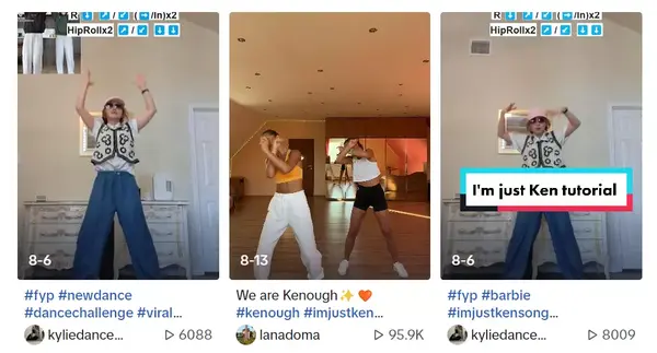 'I'm Just Ken' Dance Challenge