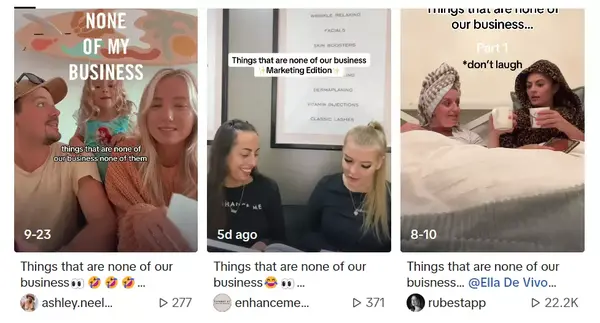 none of our business