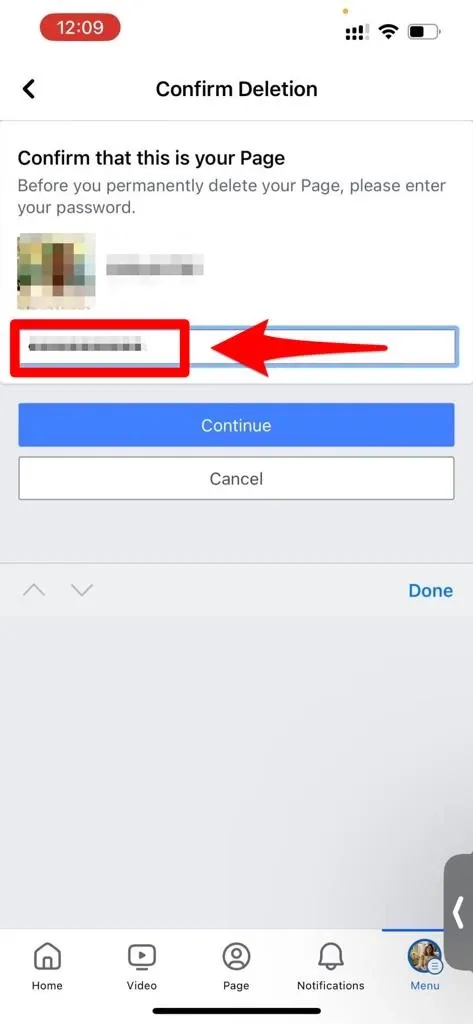 How to Delete a Facebook Page from Mobile