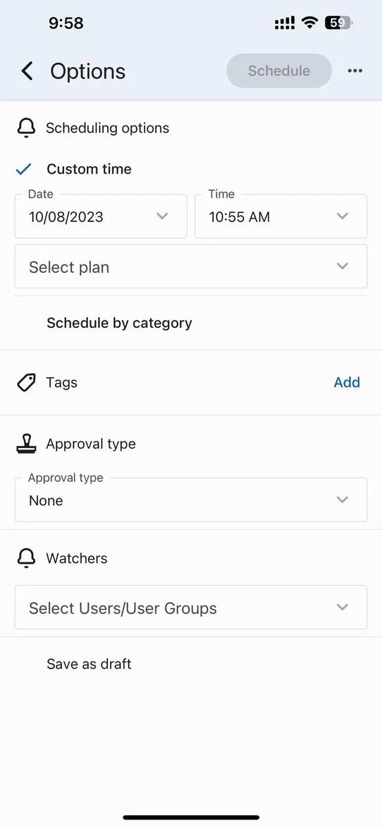 statusbrew-post-schedule