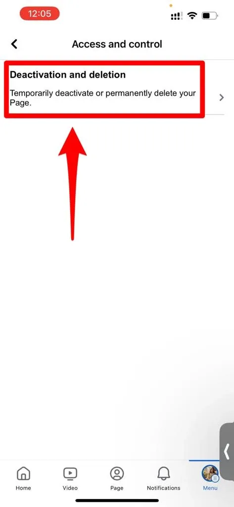 How to Delete a Facebook Page from Mobile