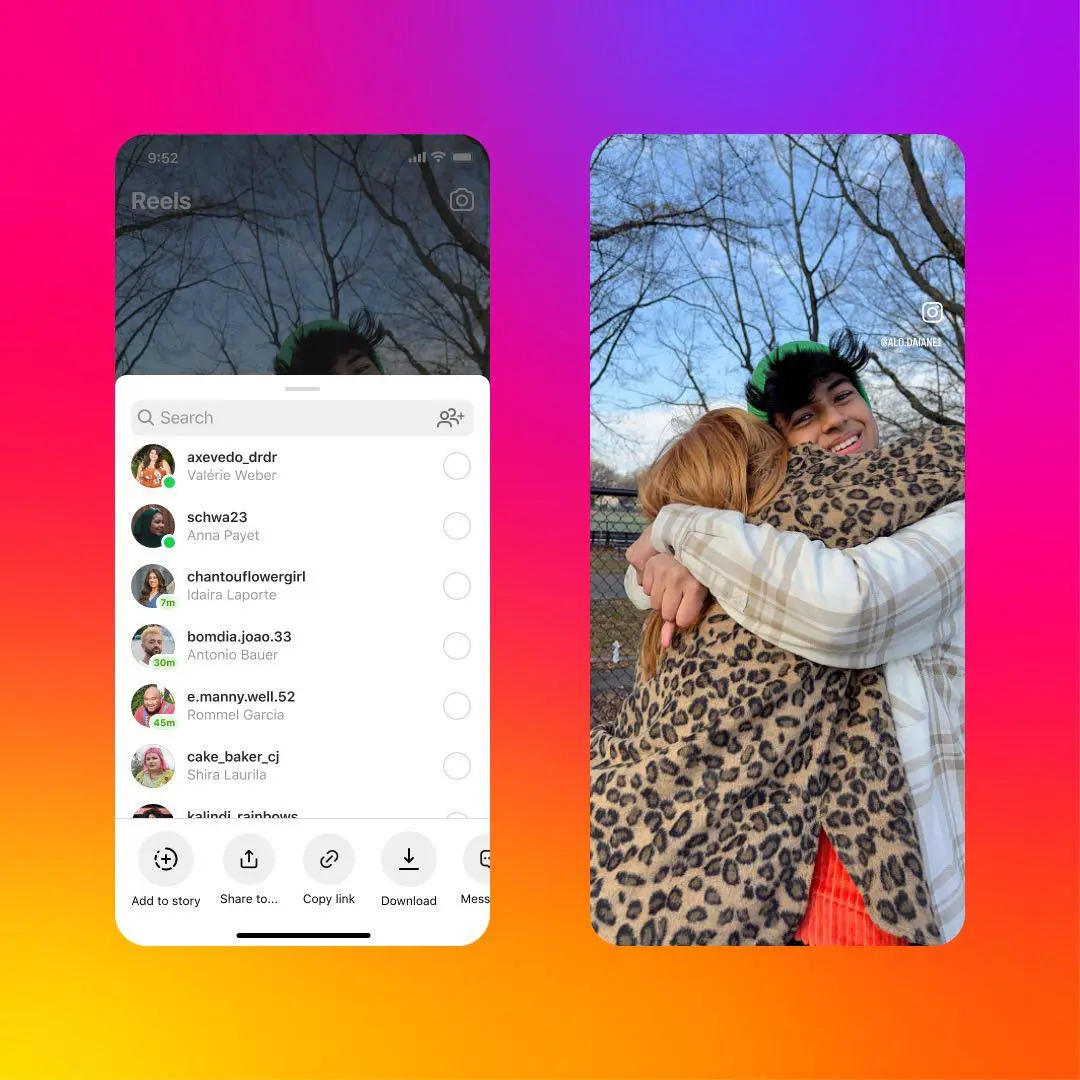 Instagram Allows To Download Public Reels