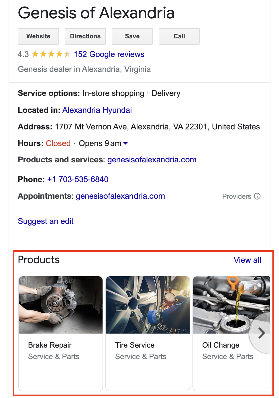 Show Off Your Products & Services