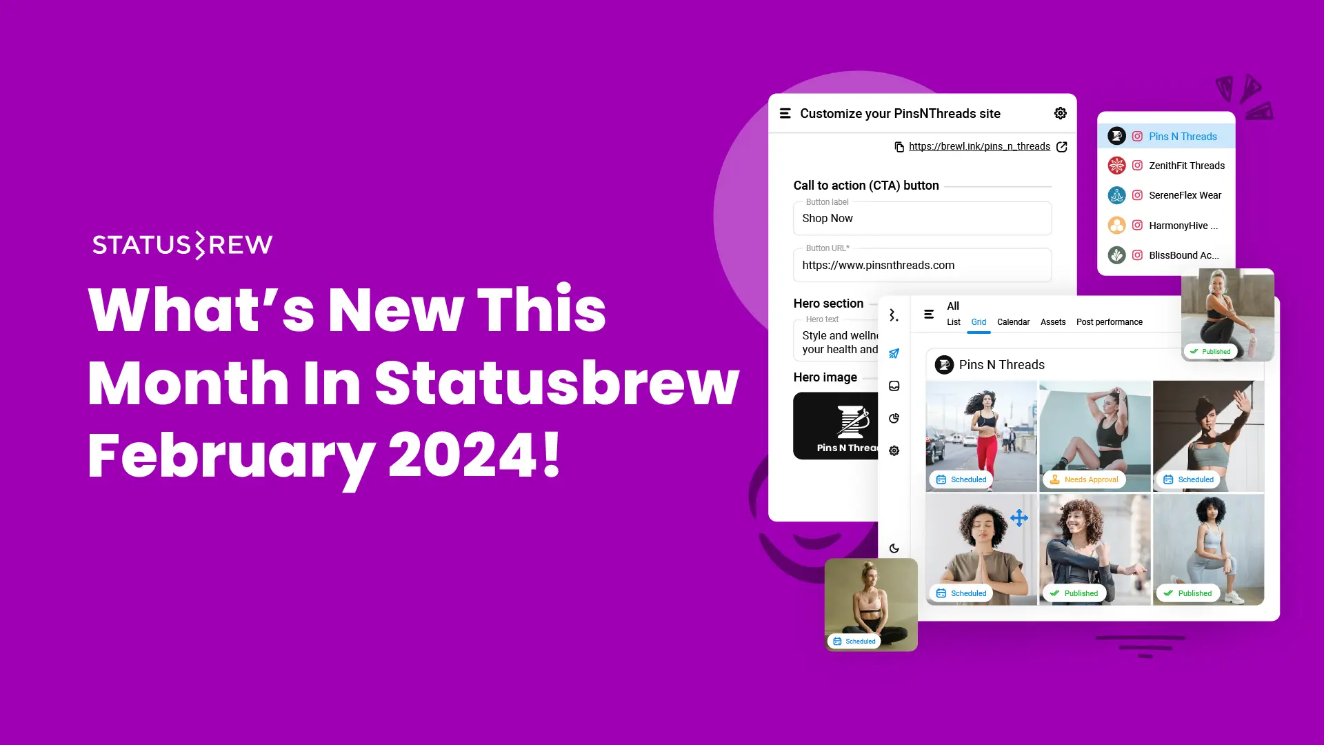 What's New This Month In Statusbrew February 2024!